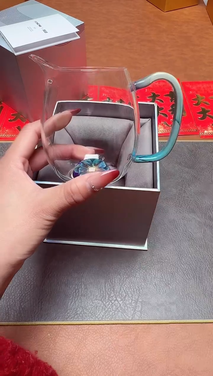 【闪购商品】风谜花语观语茶海凤玉雅蓝