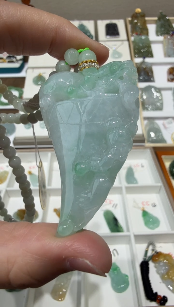 未镶嵌挂件翡翠A货翡翠多样性孤品