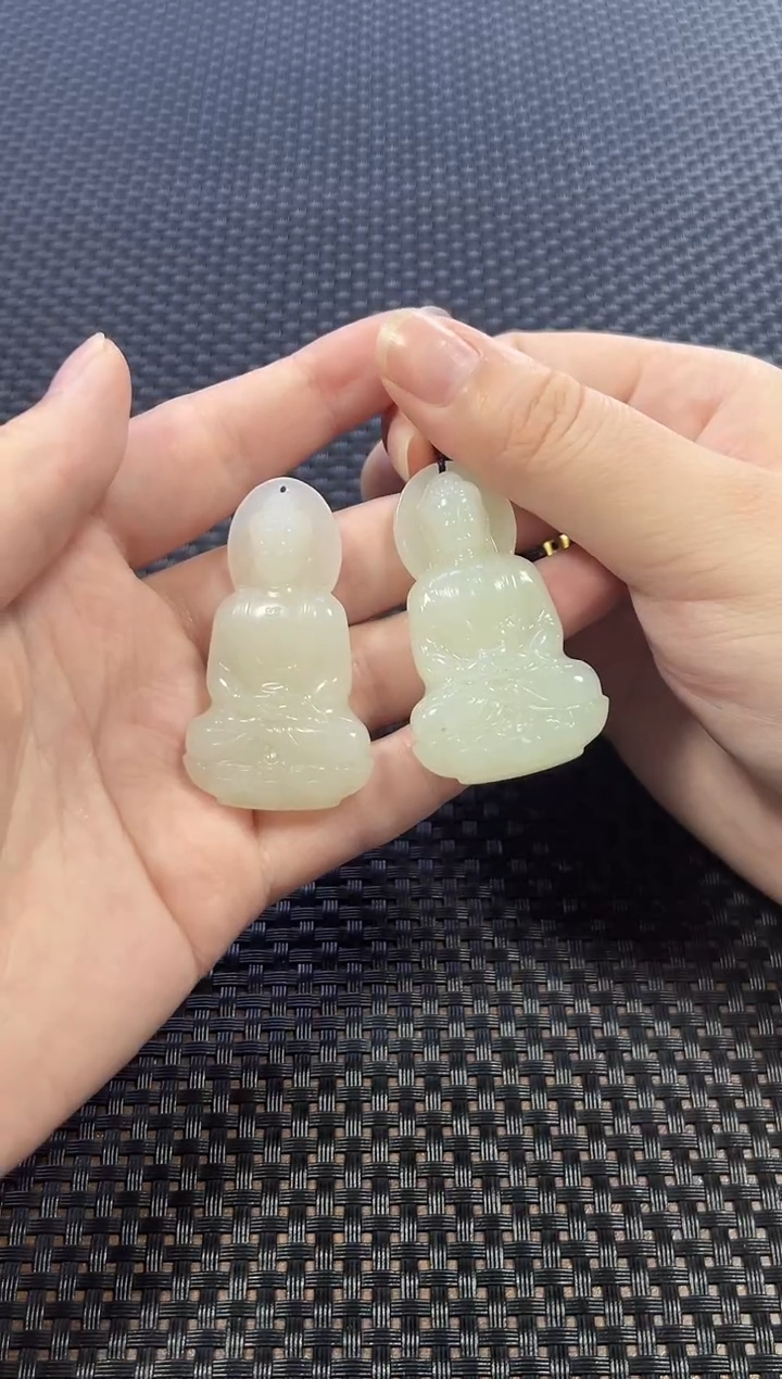 和田玉未镶嵌颈饰（多样性发一件）0484