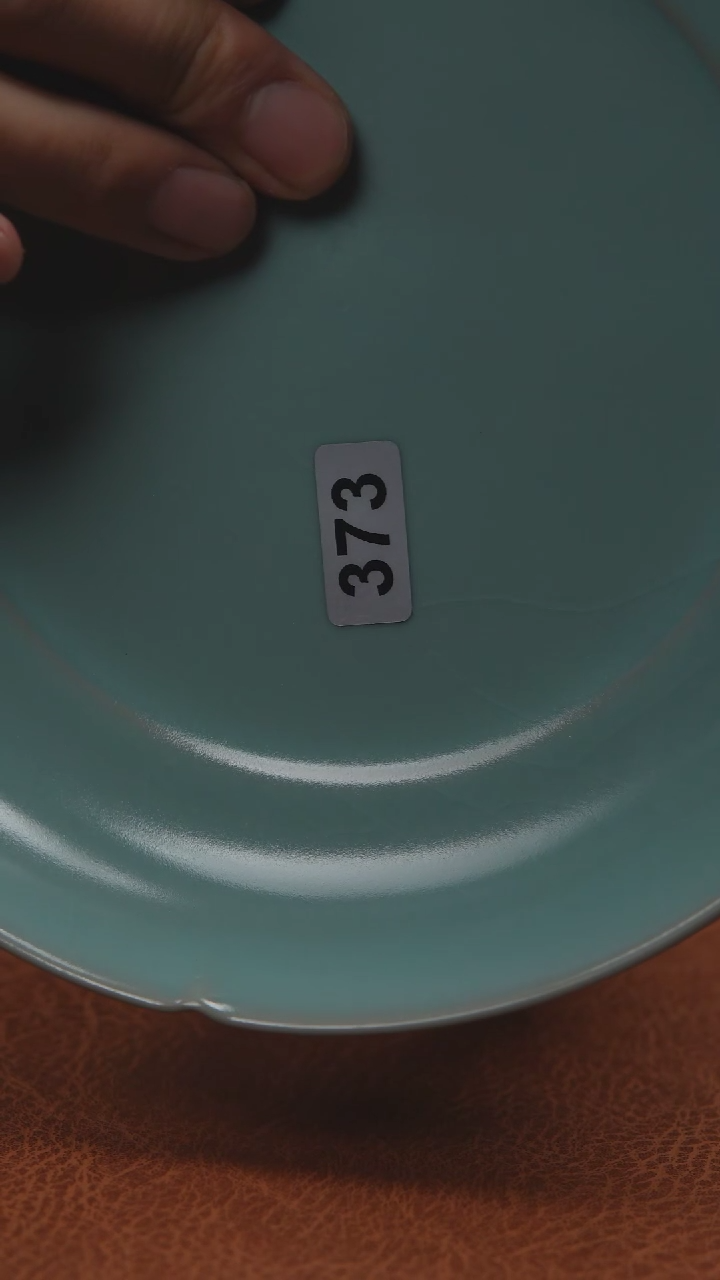 【闪购商品】杯汝州原矿釉原产地仿古18口葵口洗