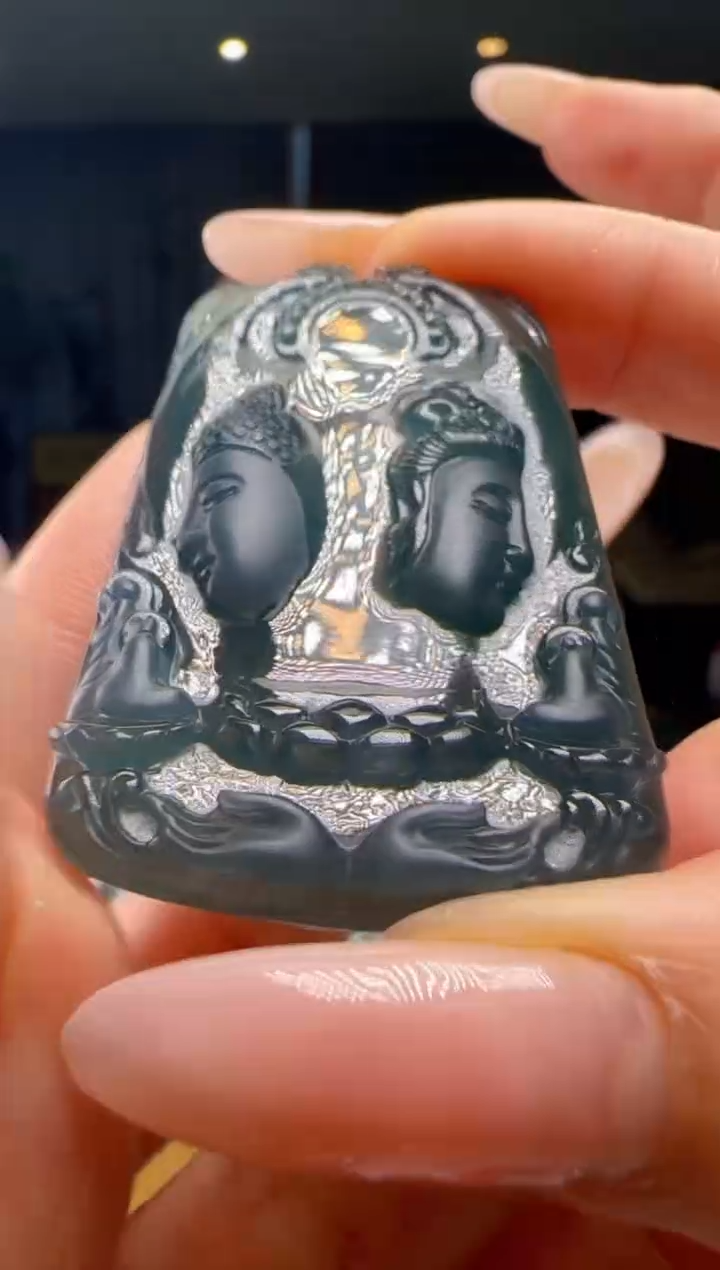 颈饰未镶嵌翡翠多样性发其一YJ@@960Q3J20890