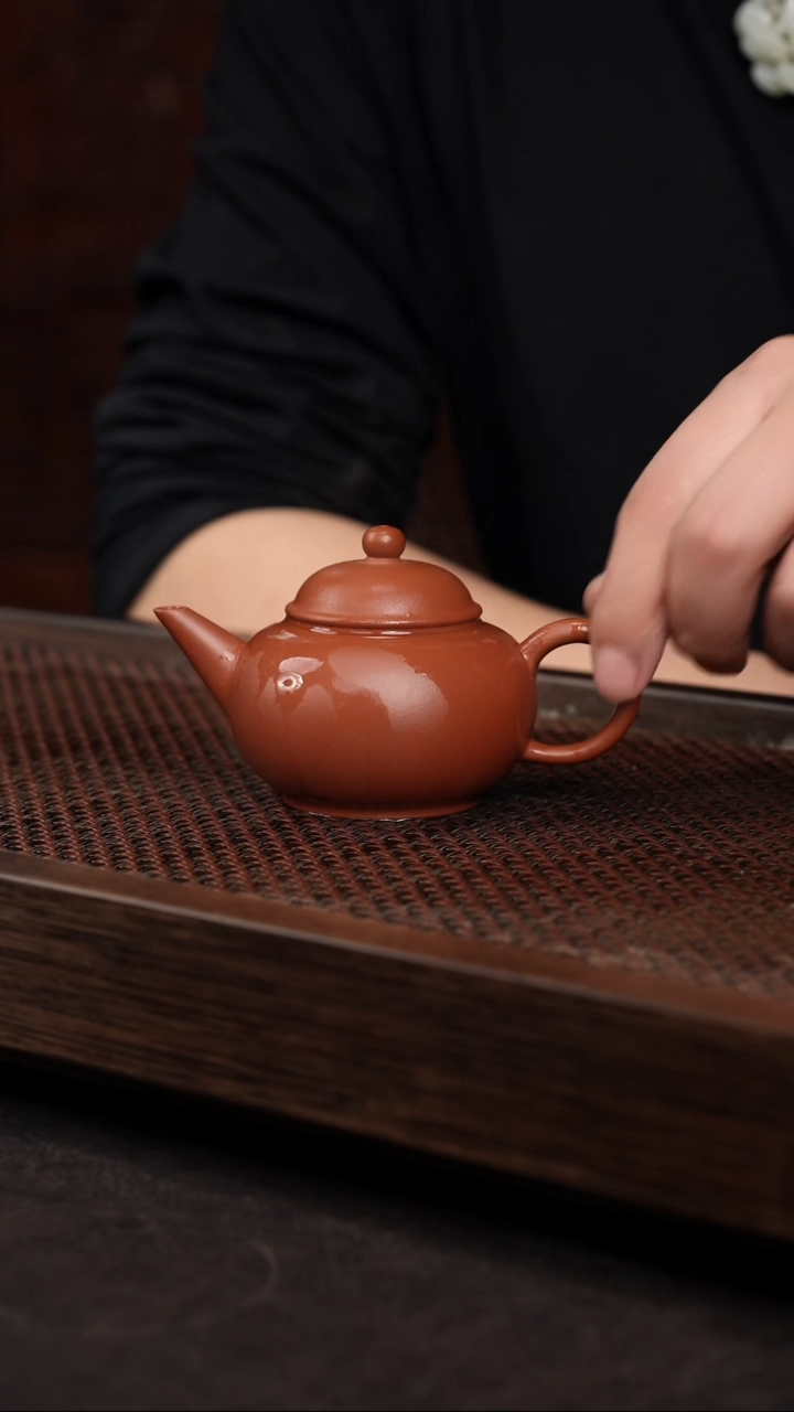 【闪购商品】紫砂茶壶朱泥水平