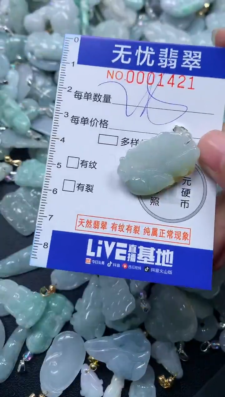 颈饰未镶嵌翡翠1421