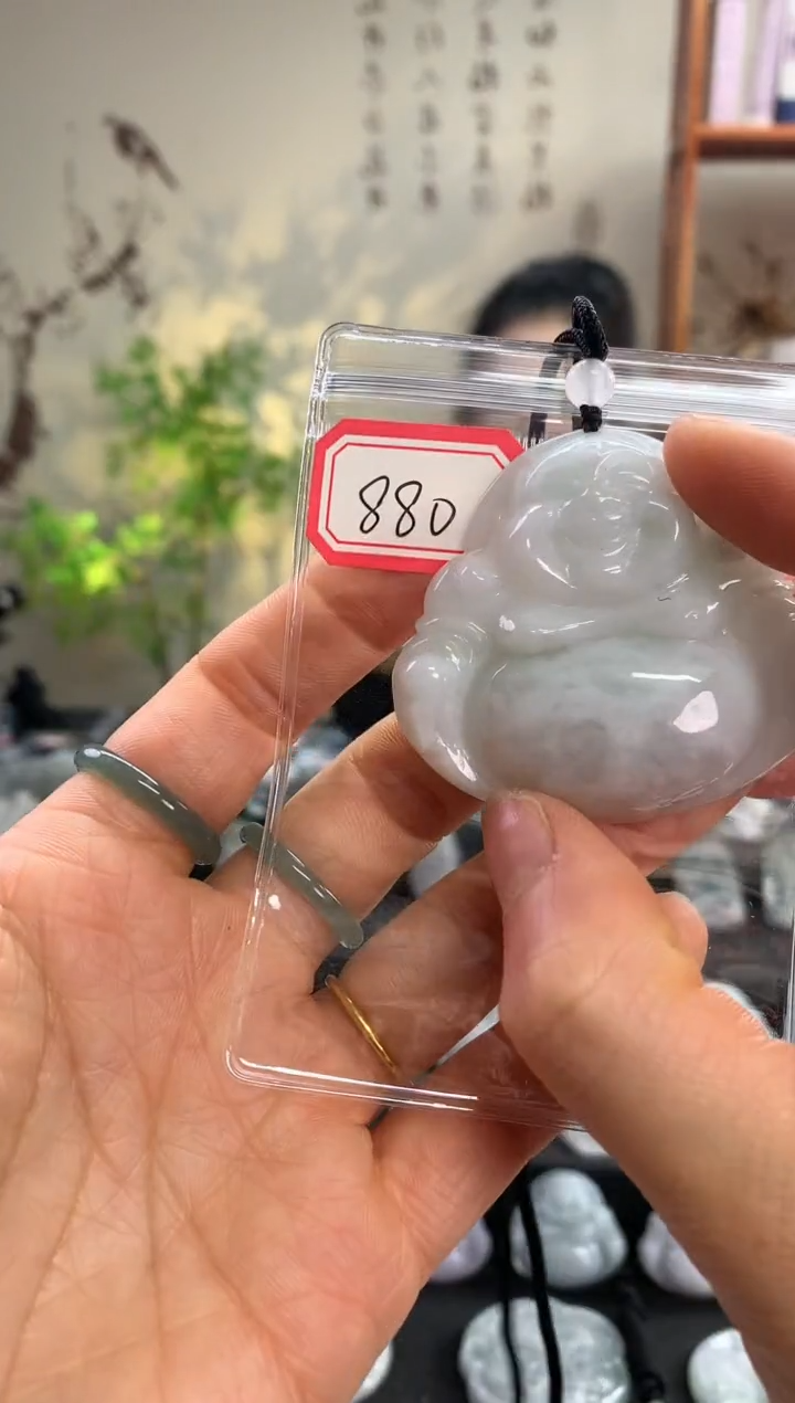 【闪购商品】翡翠颈饰未镶嵌佛公880