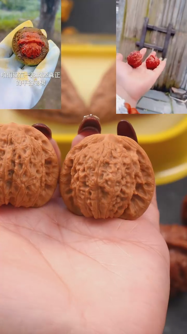 【闪购商品】文玩核桃把件39血麒麟狮子头