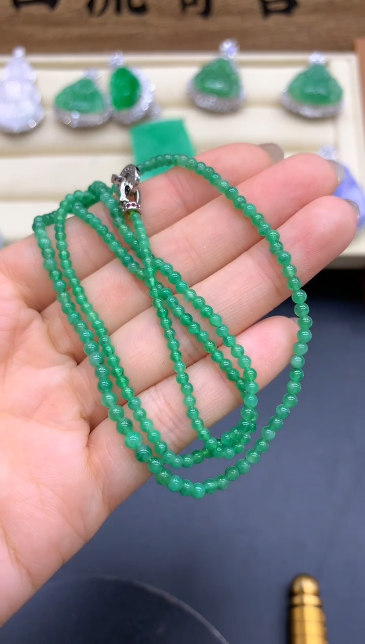 【闪购商品】翡翠颈饰未镶嵌518-中国好珍宝