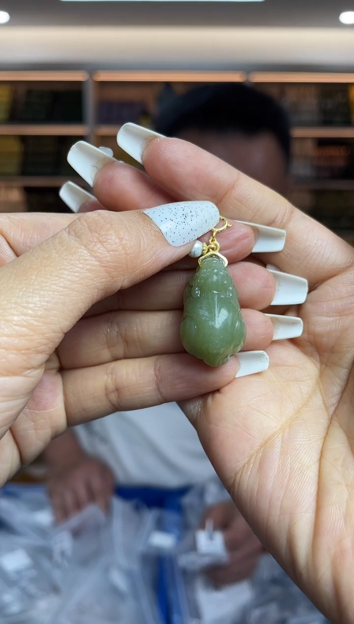 【闪购商品】和田玉·银S925镶嵌多样性发一件