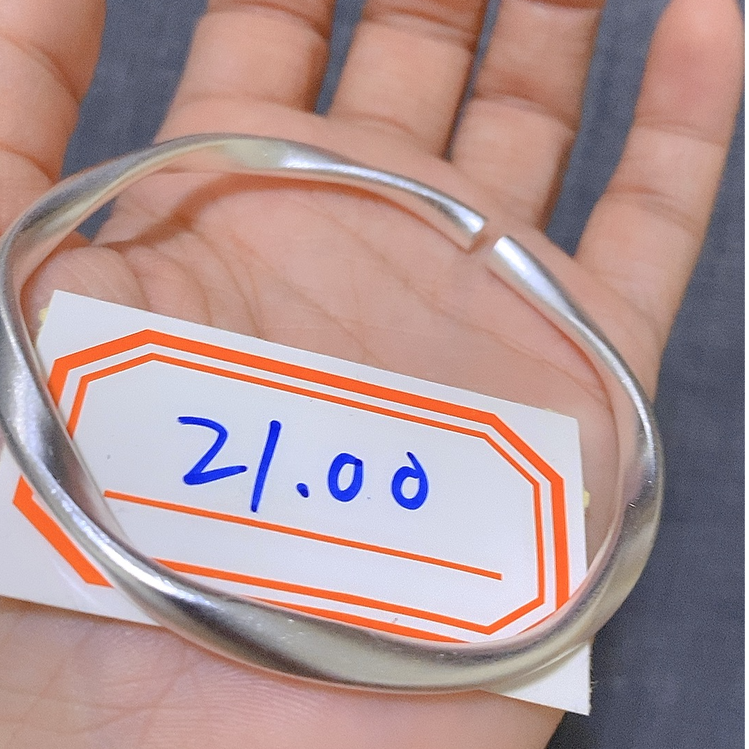 【双11特惠】足银999莫比乌斯环开口手镯