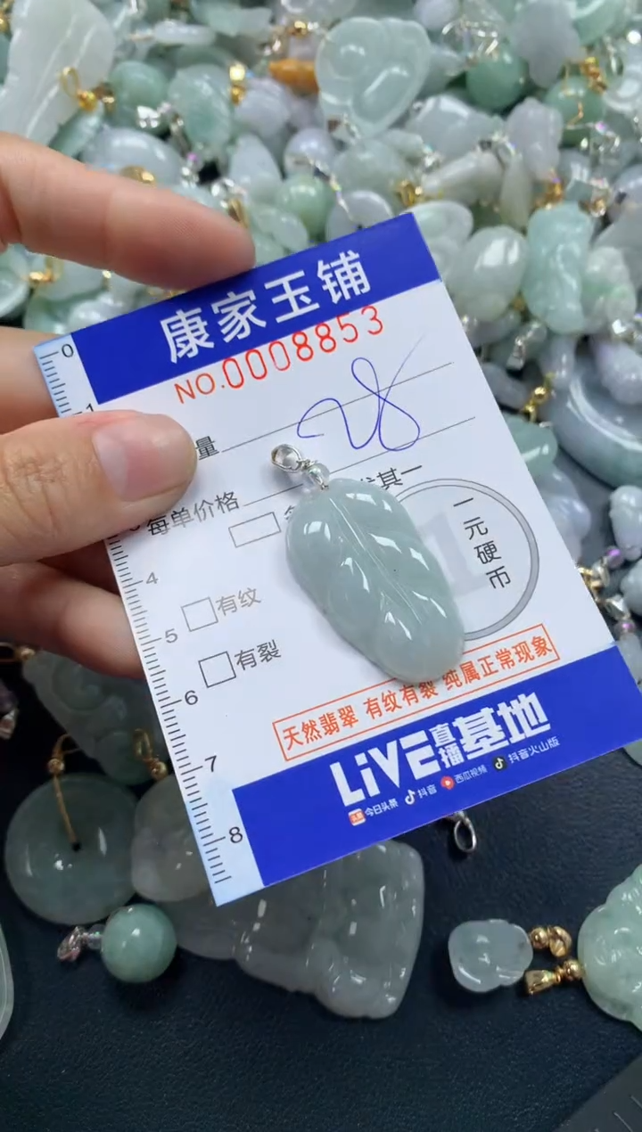 颈饰未镶嵌翡翠8853