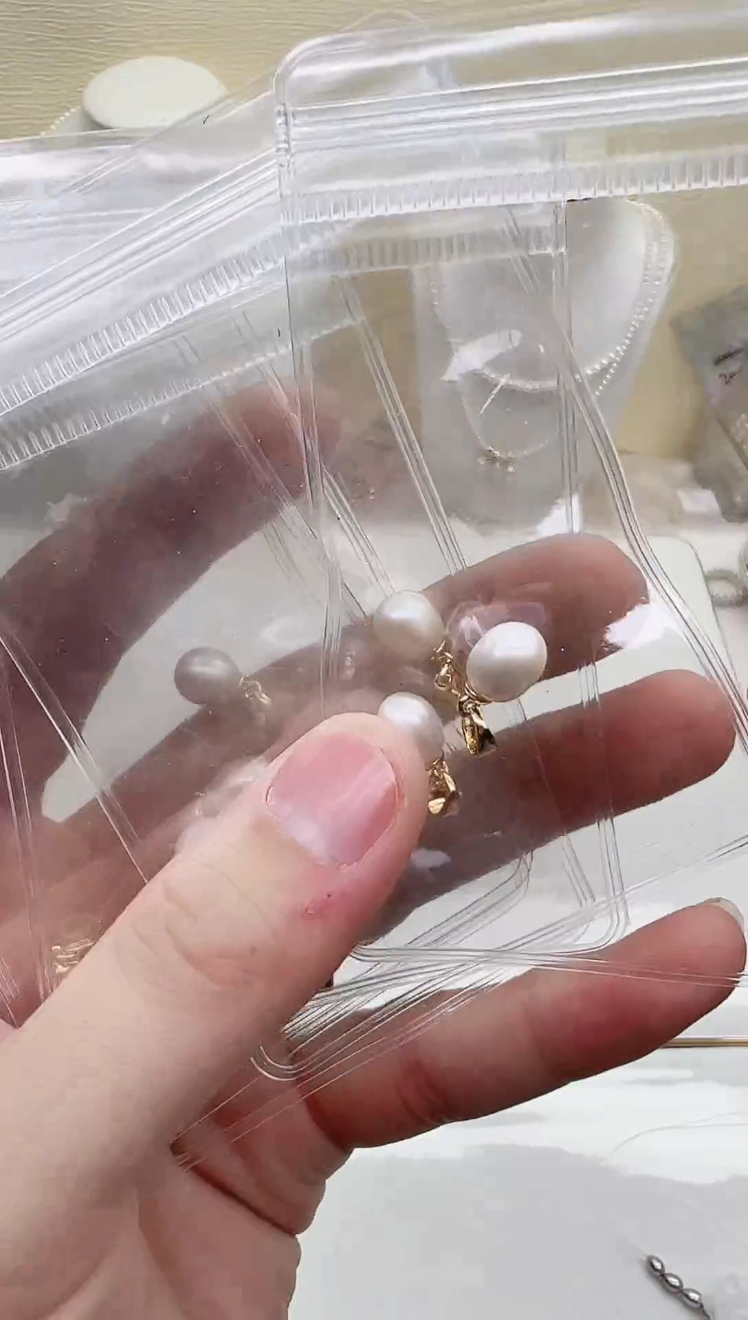 未镶嵌吊坠淡水珍珠白色6-7mm