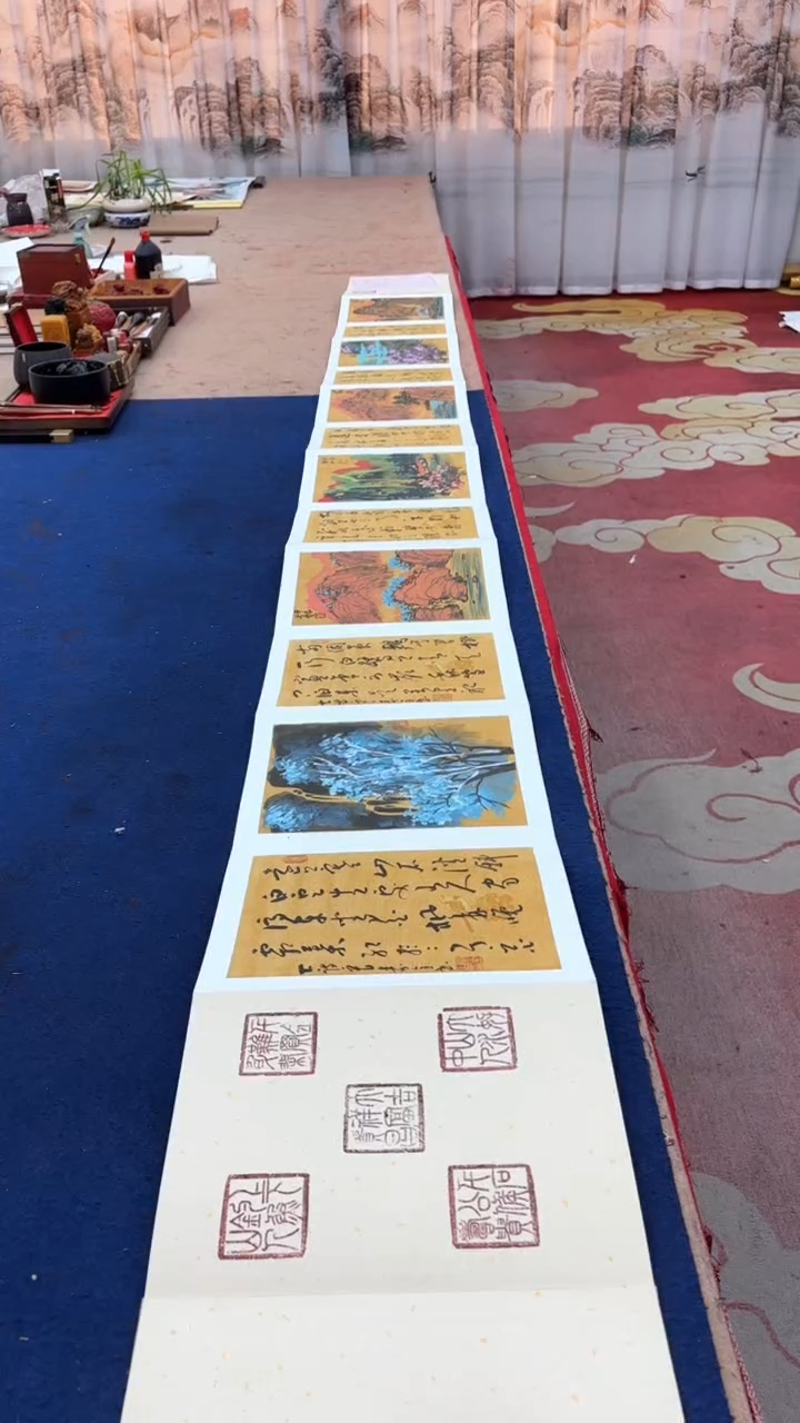 【闪购商品】书法多人合作精品册页  