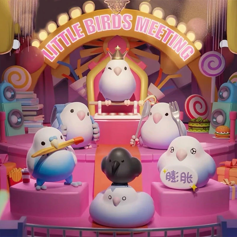 【拆盒】小鸟芋圆MINI PRO MAX潮玩盲盒