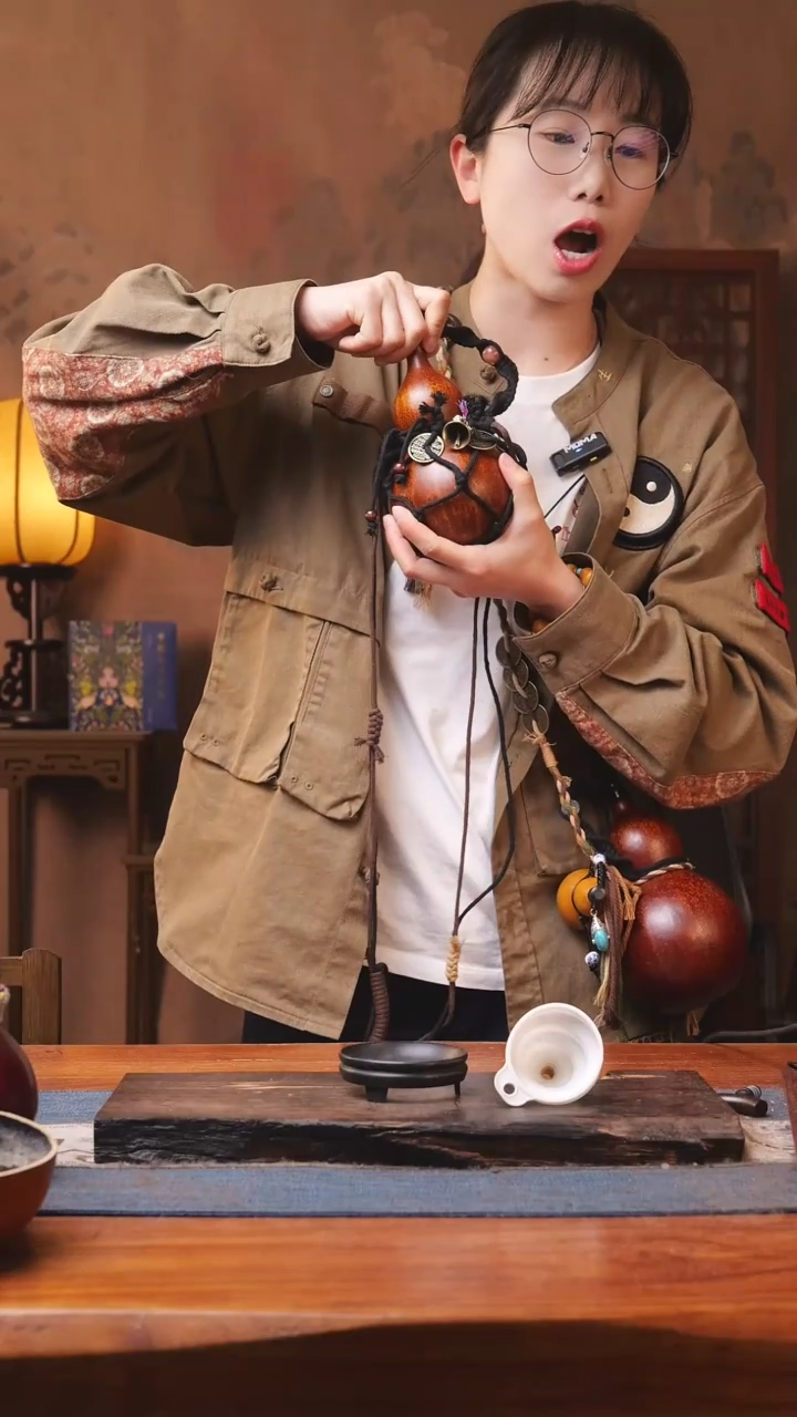 【闪购商品】336号精品大漆葫芦防腐防渗装水茶酒