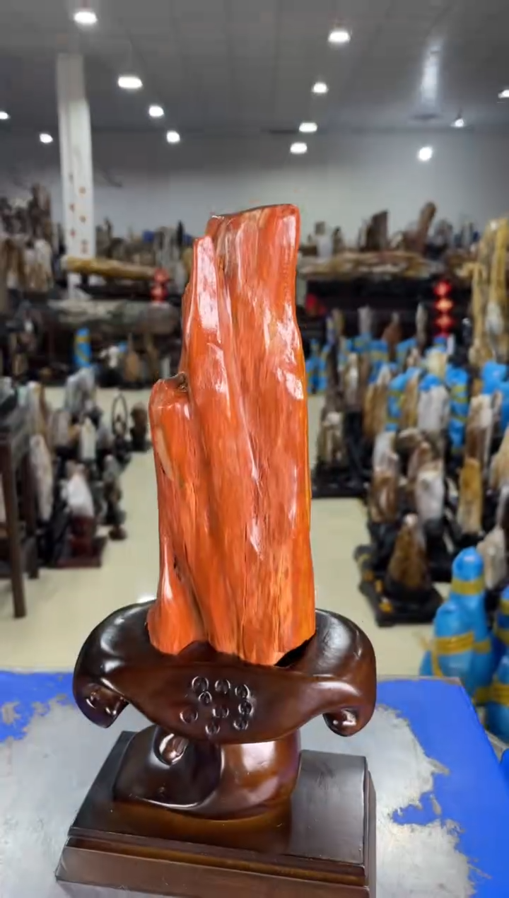 【闪购商品】硅化玉摆件未镶嵌90