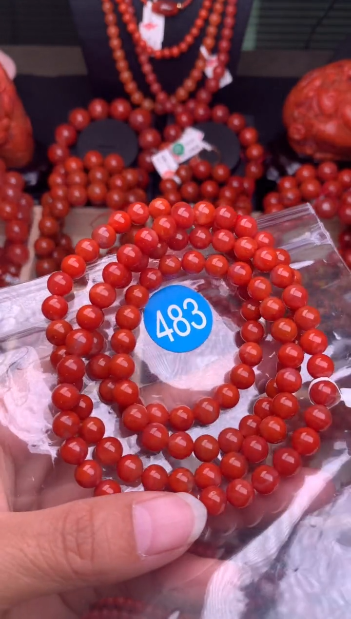 【闪购商品】南红玛瑙珠宝奇石未镶嵌483-7