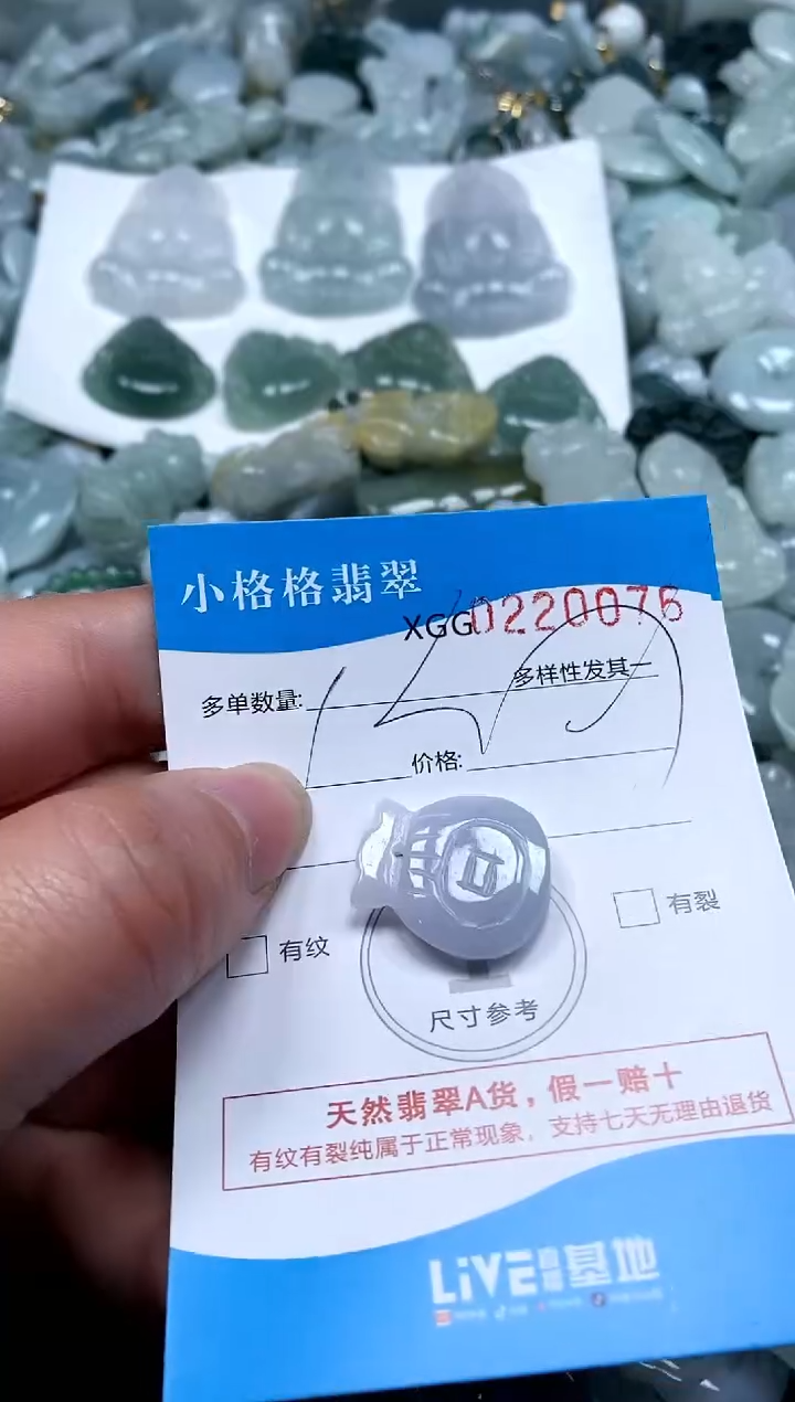 【闪购商品】翡翠颈饰未镶嵌闪购商品0220076