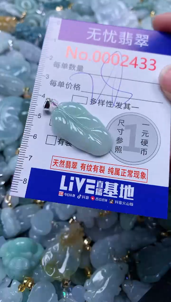 颈饰未镶嵌翡翠2433