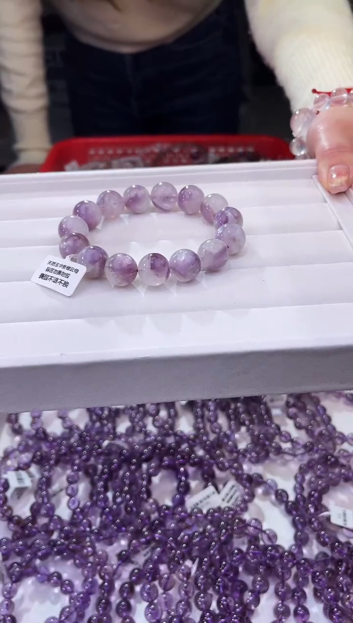 【闪购商品】水晶/未镶嵌19号珠宝水晶手串/多样性发一