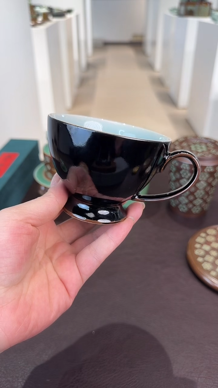 青瓷手工茶器包邮