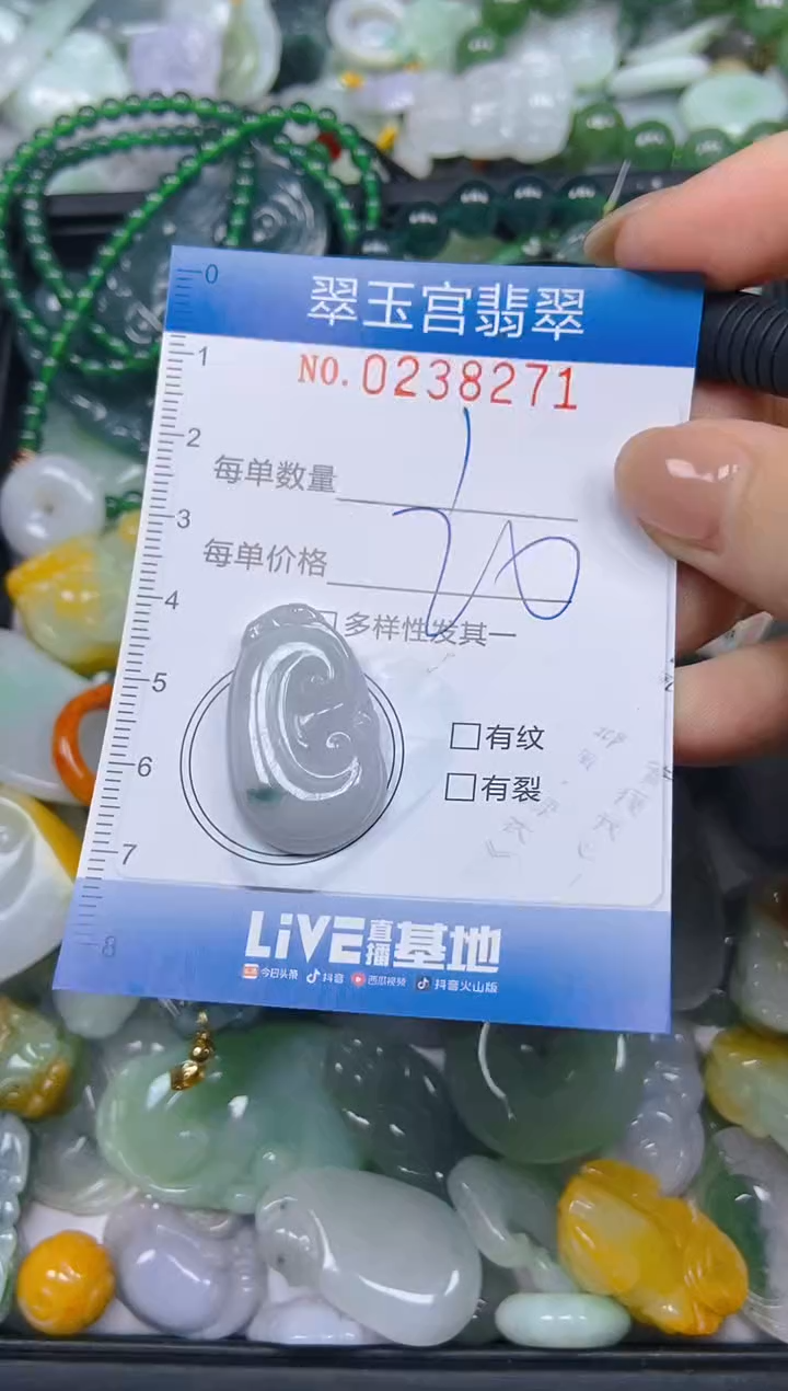 颈饰未镶嵌翡翠闪购C0238271