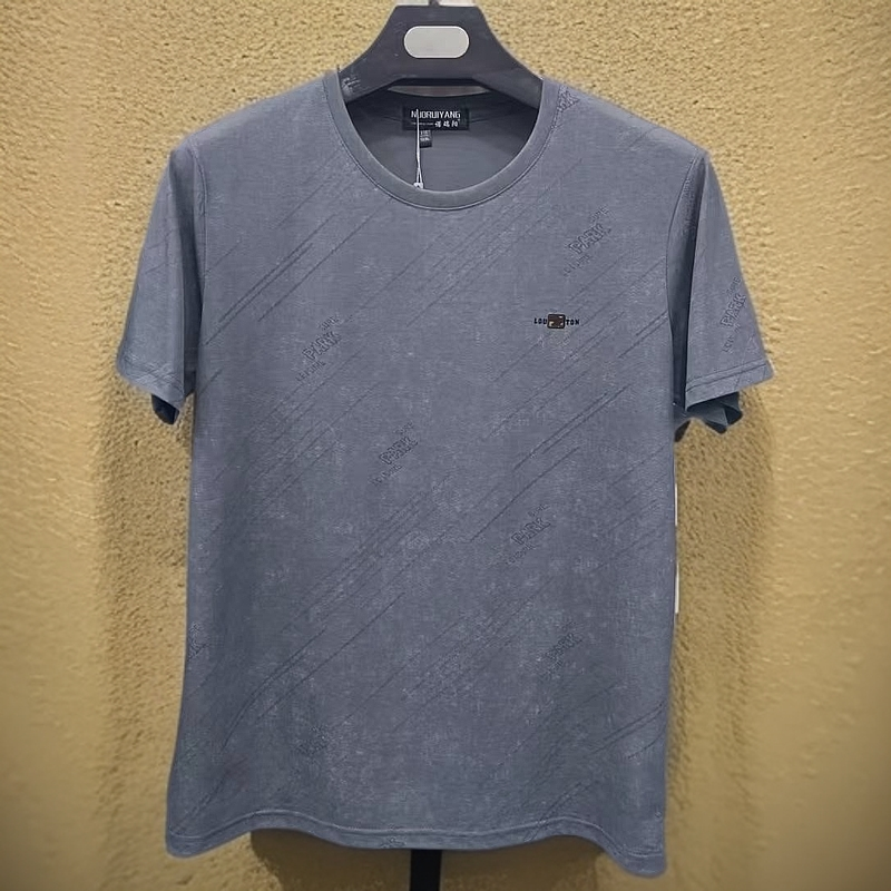 【9303】休闲圆领T恤短袖弹力百搭