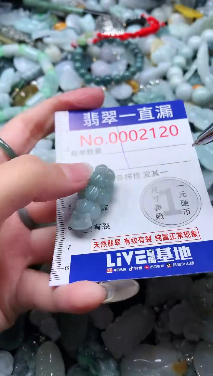 【闪购商品】翡翠吊坠(不含链)未镶嵌2120