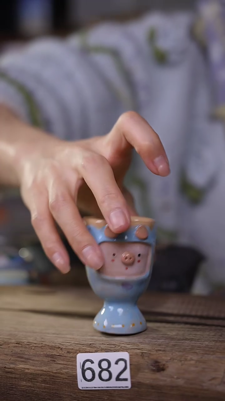 【闪购商品】瓷片手绘·杯/设计师 xudu 款