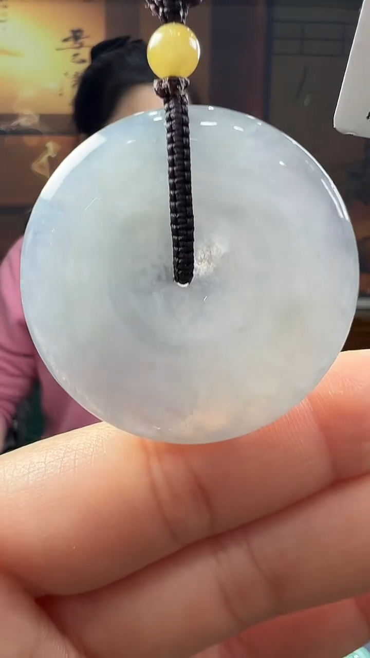 未镶嵌挂件翡翠平安扣