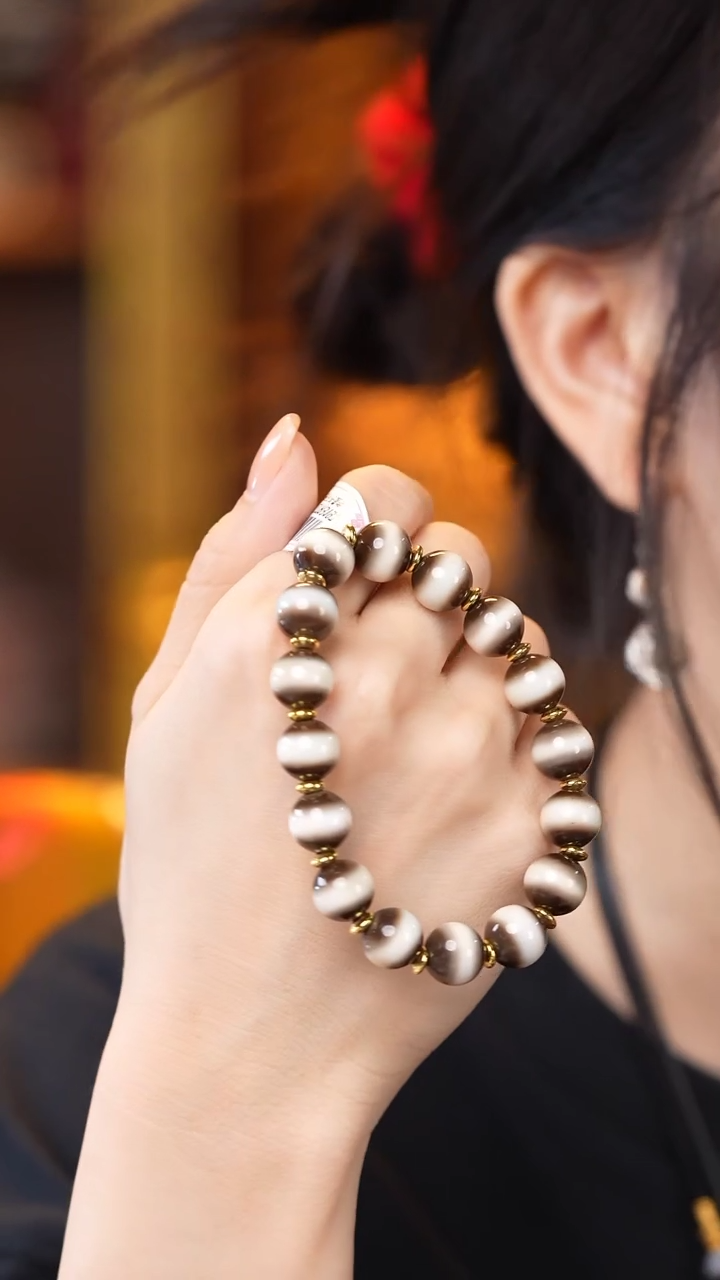 玛瑙/玉髓颈饰未镶嵌Z31751多样性发其一手串