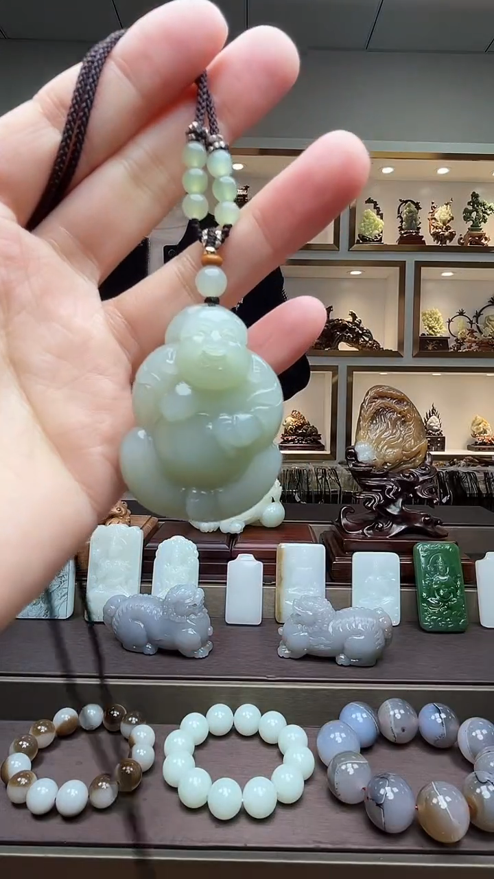 【闪购商品】和田玉挂件未镶嵌苏