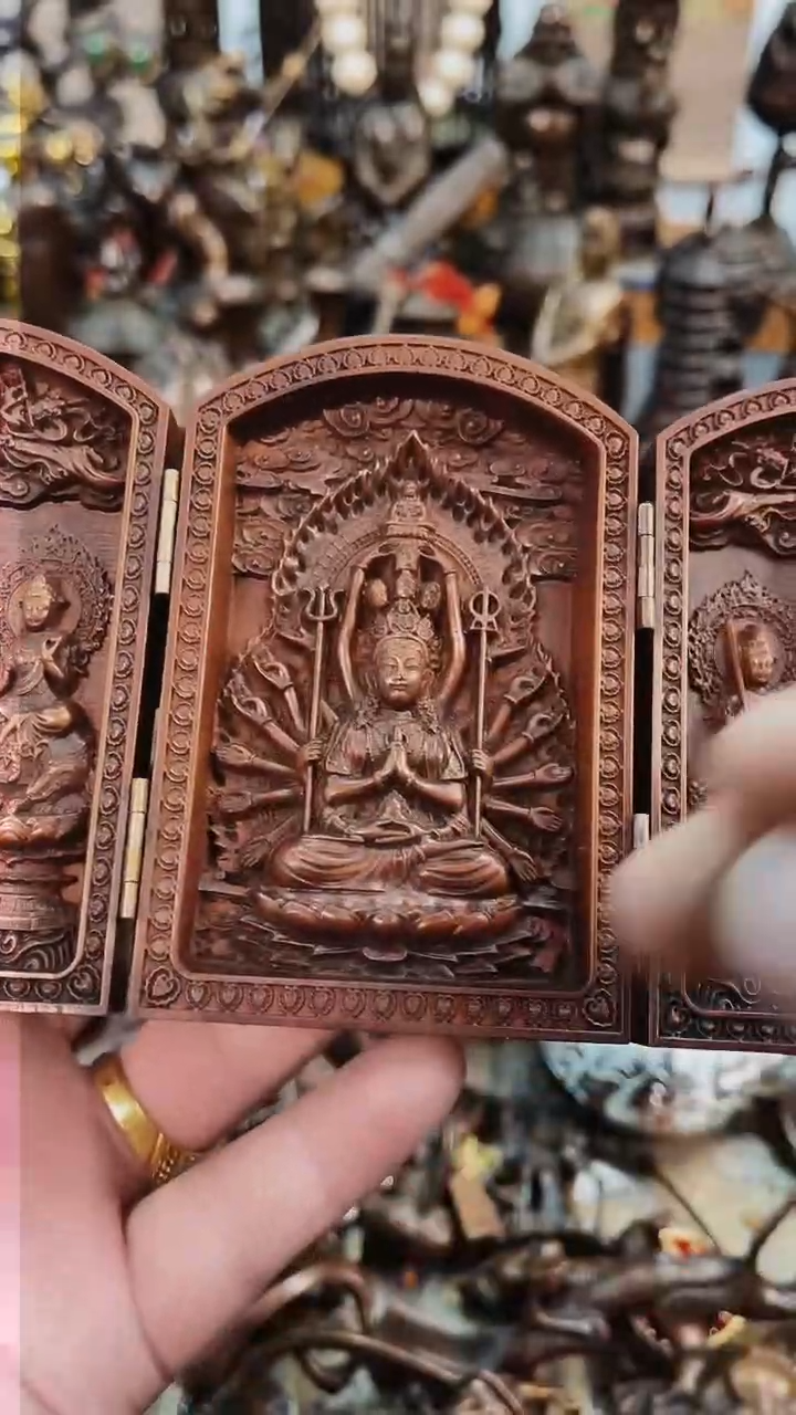 【闪购商品】黄杨木精铜工匠 独具韵味