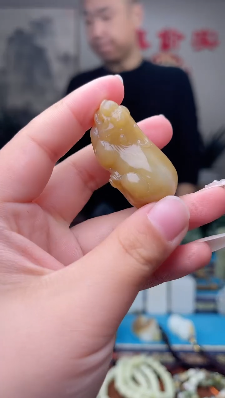 【闪购商品】和田玉未镶嵌挂件1