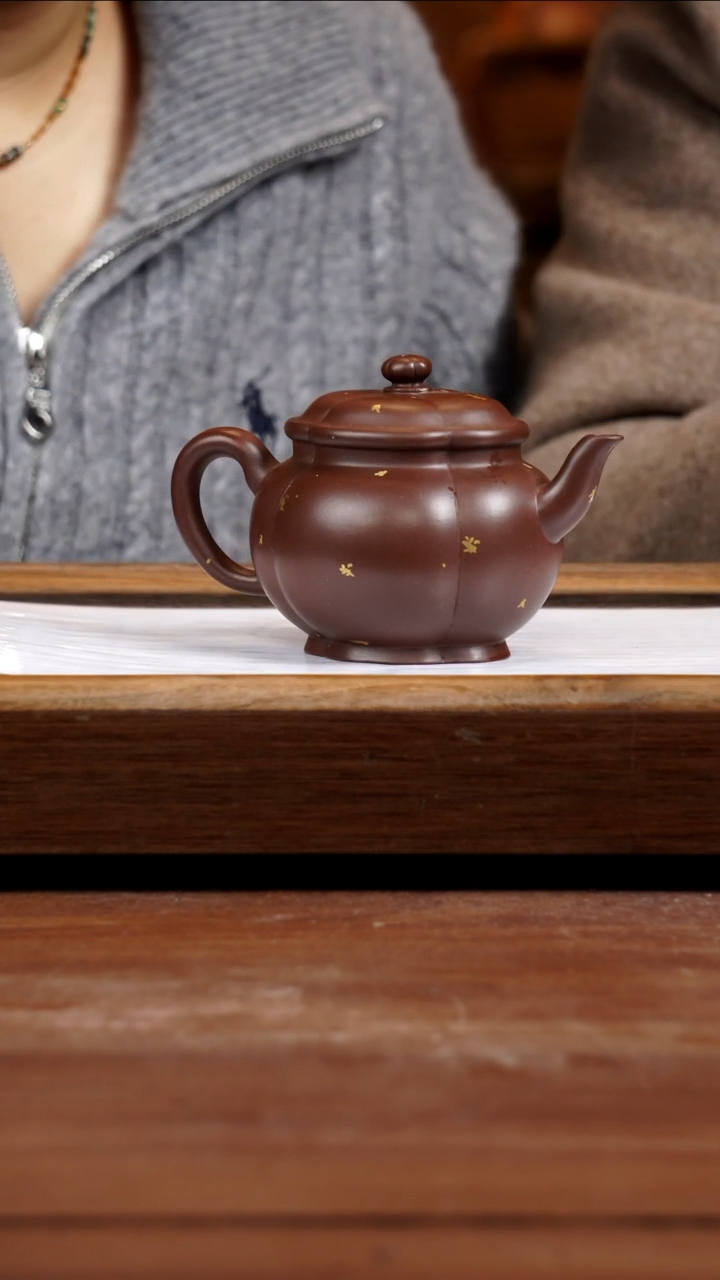 【闪购商品】紫砂茶壶四号井底槽青海棠250CC