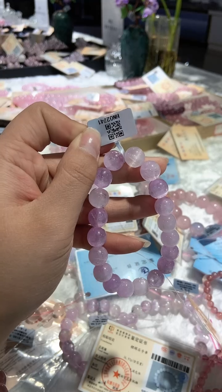 【闪购商品】锂辉石手串未镶嵌手串