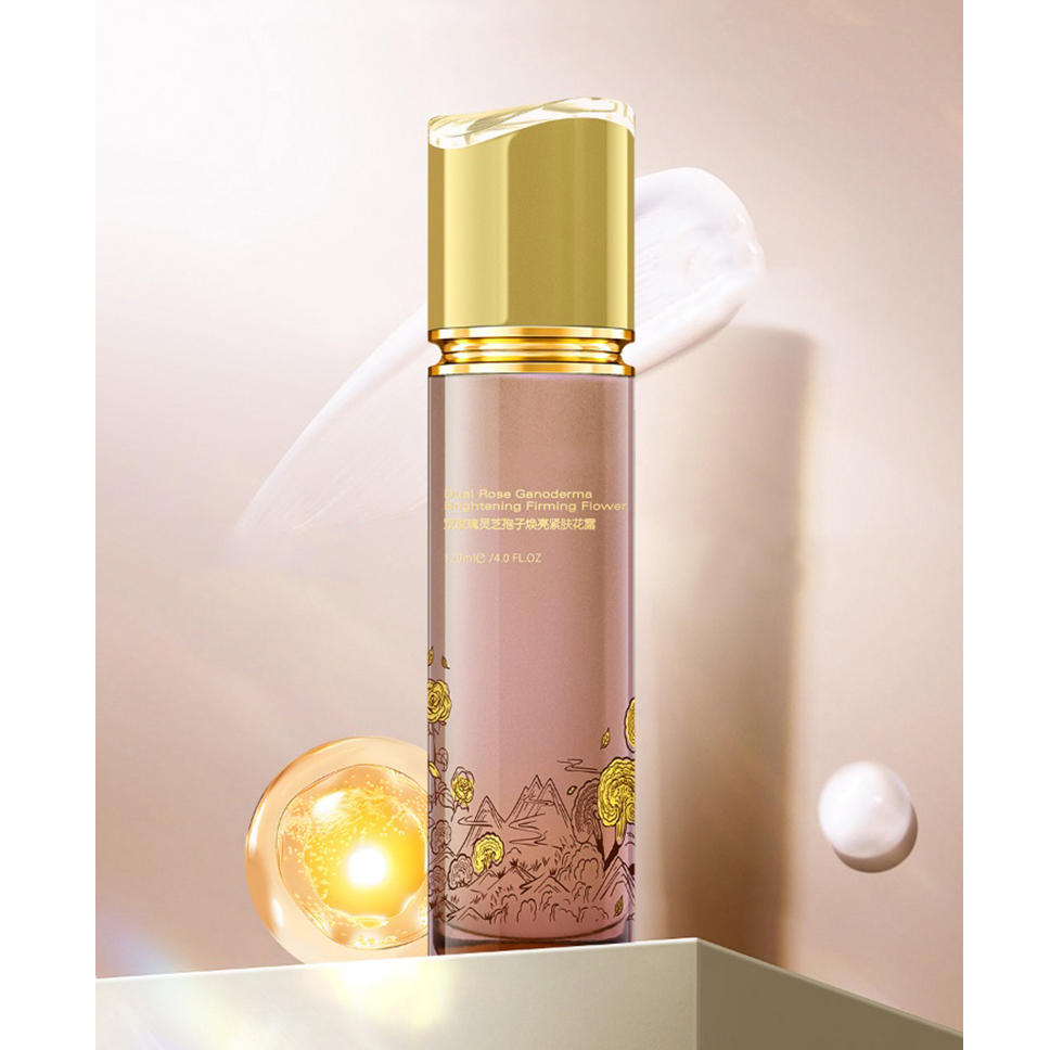 宝丫轻奢  双玫瑰灵芝孢子焕亮紧肤花露W248