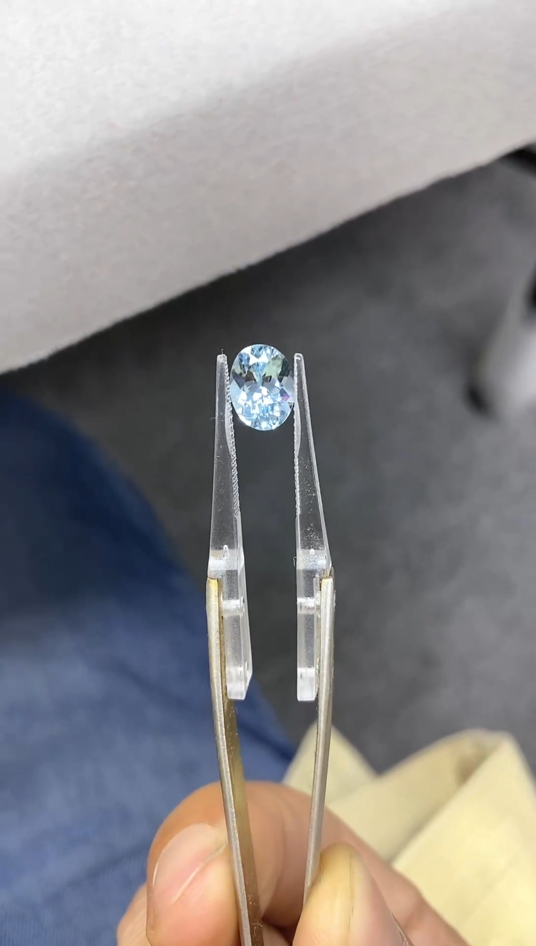 【闪购商品】海蓝宝石裸石未镶嵌2.07ct全净圣玛利亚