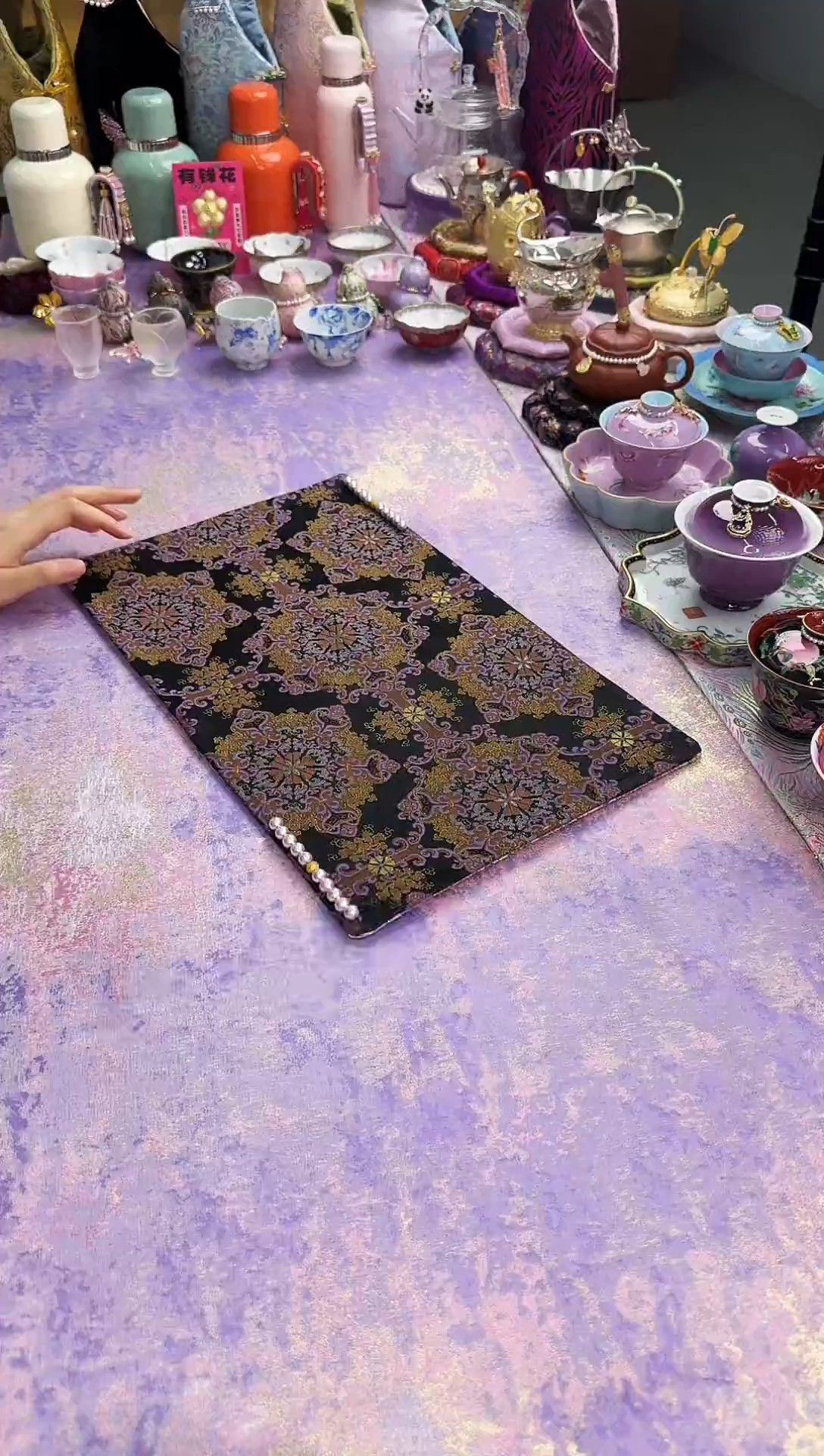 91 黑金宝象茶席