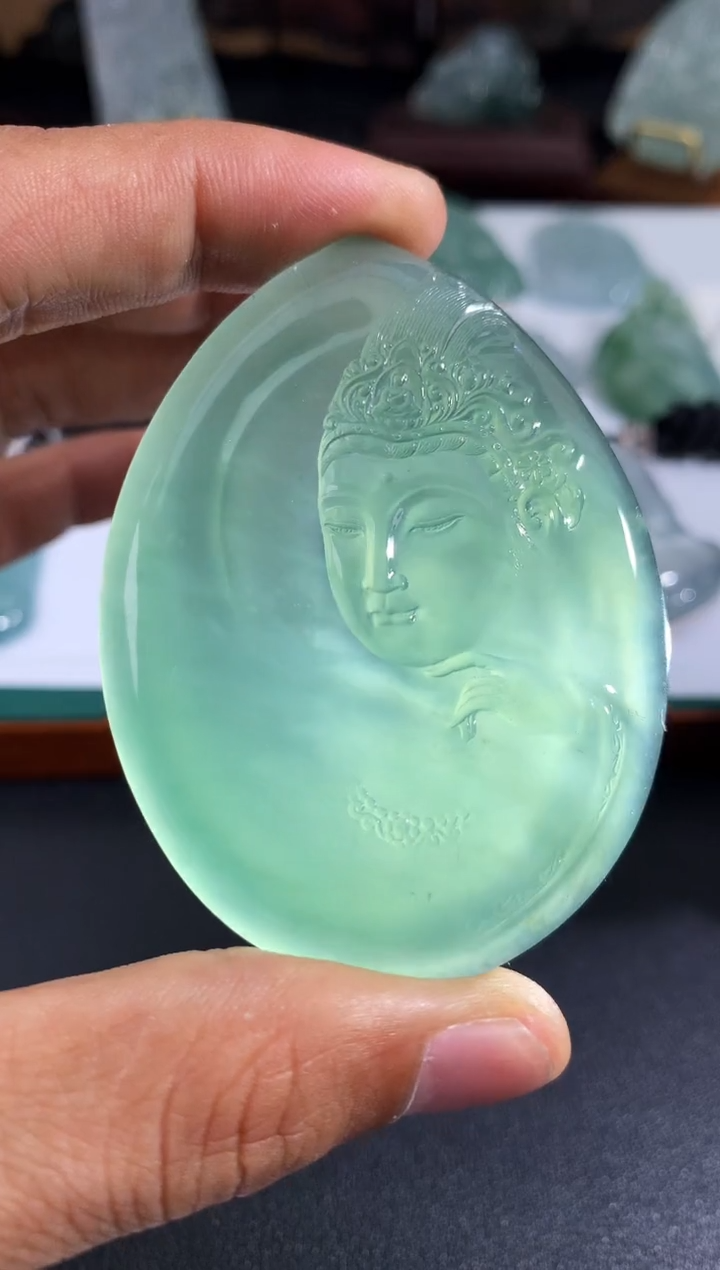 【闪购商品】翡翠颈饰未镶嵌天然A货翡翠 定制翡翠 定金