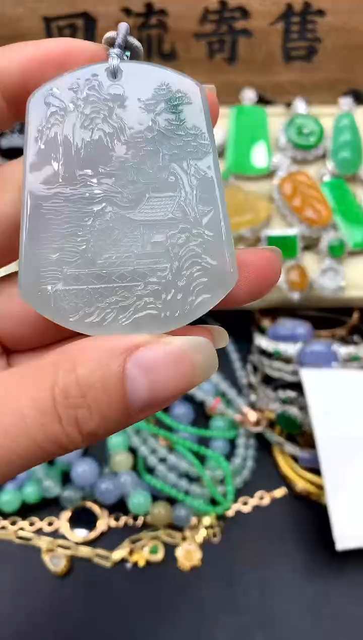 【闪购商品】翡翠颈饰未镶嵌220-中国好珍宝