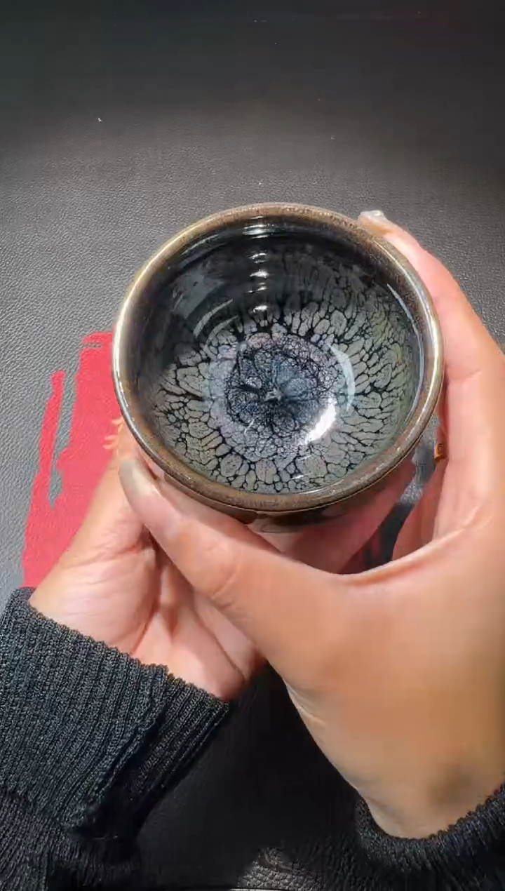 茶盏阙梅娇水墨牡丹153