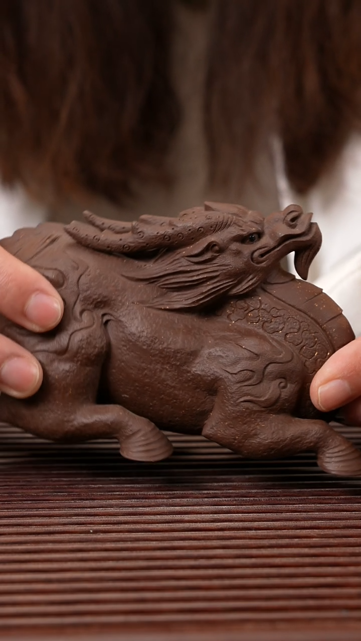 【闪购商品】紫砂茶宠紫砂 麒麟