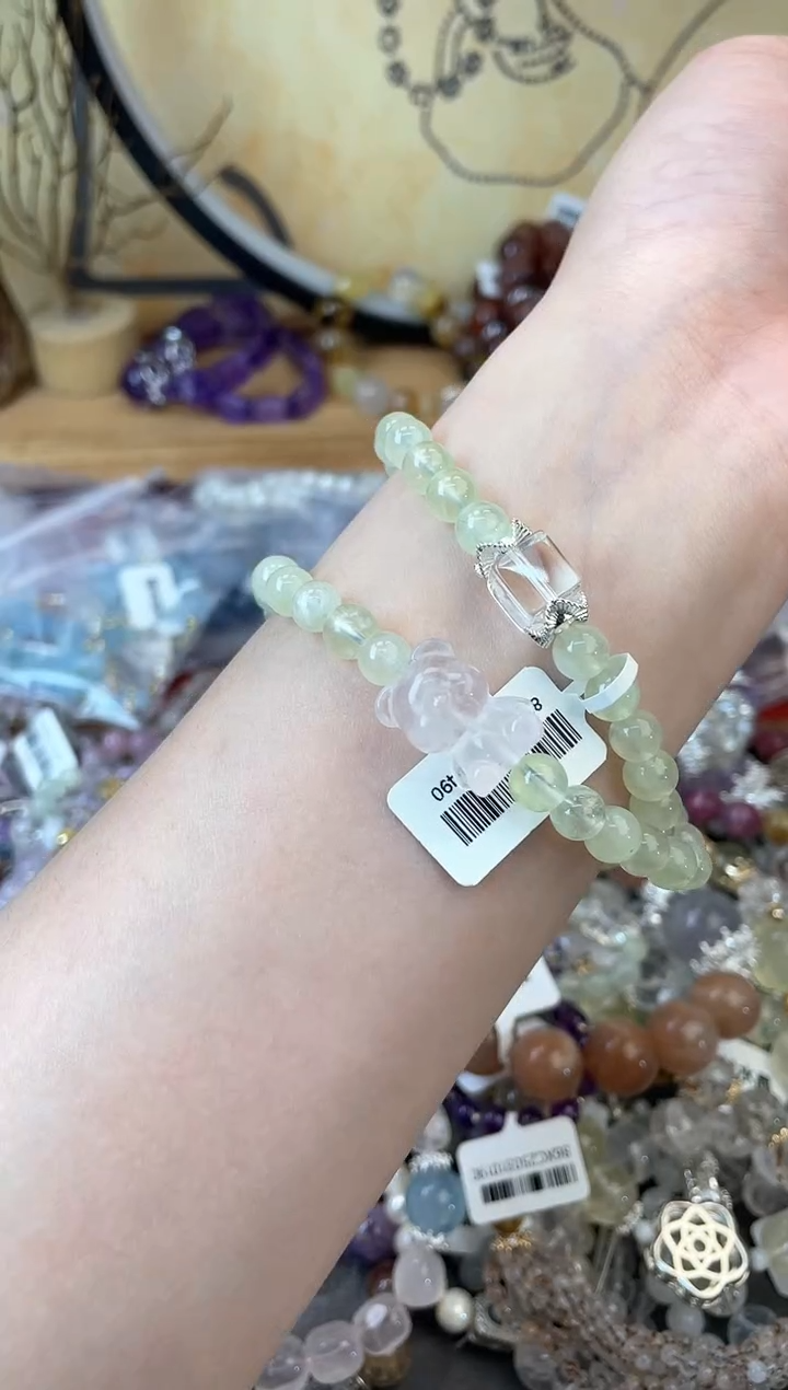 葡萄石未镶嵌手饰319