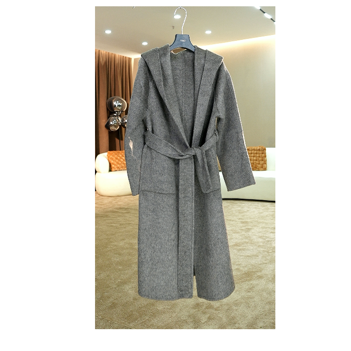 【彤姐原创】秋冬羊毛外套长款羊毛大衣高奢气质温婉风羊毛大衣2508