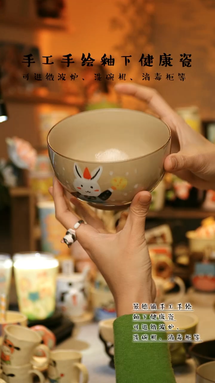 【闪购商品】陶瓷景德镇高温釉下彩&W1192