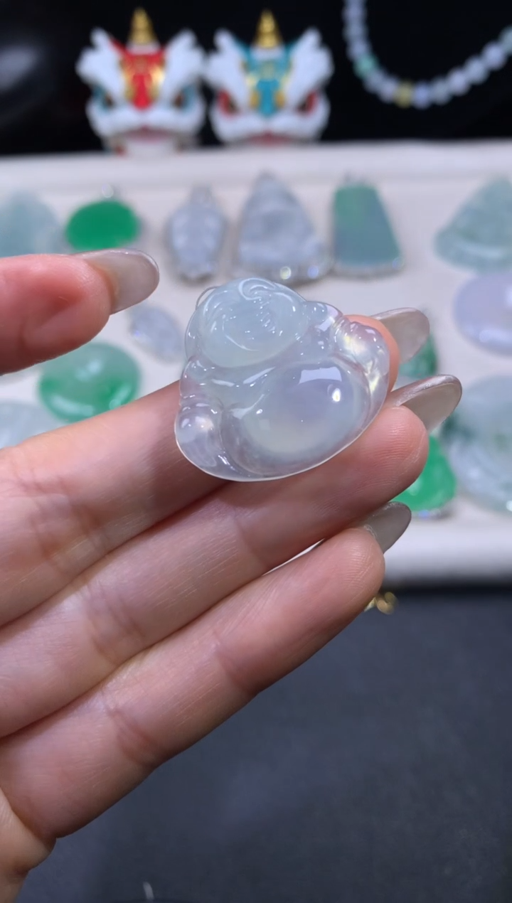 吊坠(不含链)未镶嵌翡翠 