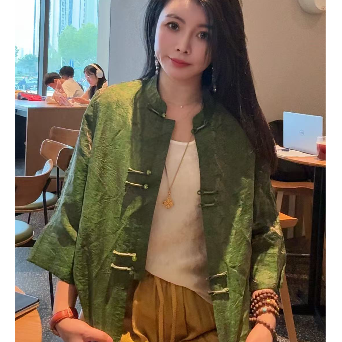 {佩定制}高定新中式双面双穿外套