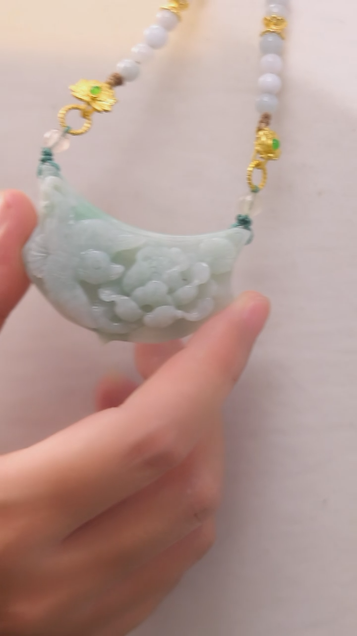 【闪购商品】翡翠颈饰未镶嵌24小时内发货质保A货