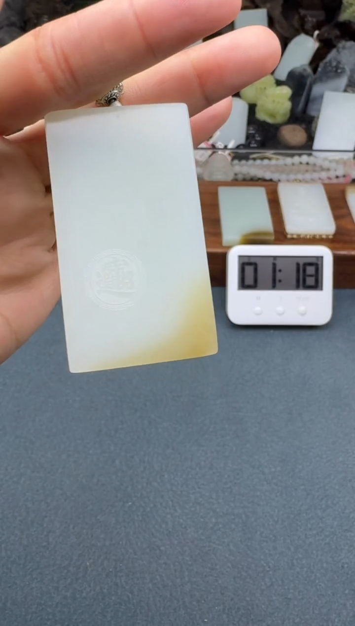 【闪购商品】和田玉颈饰未镶嵌开心