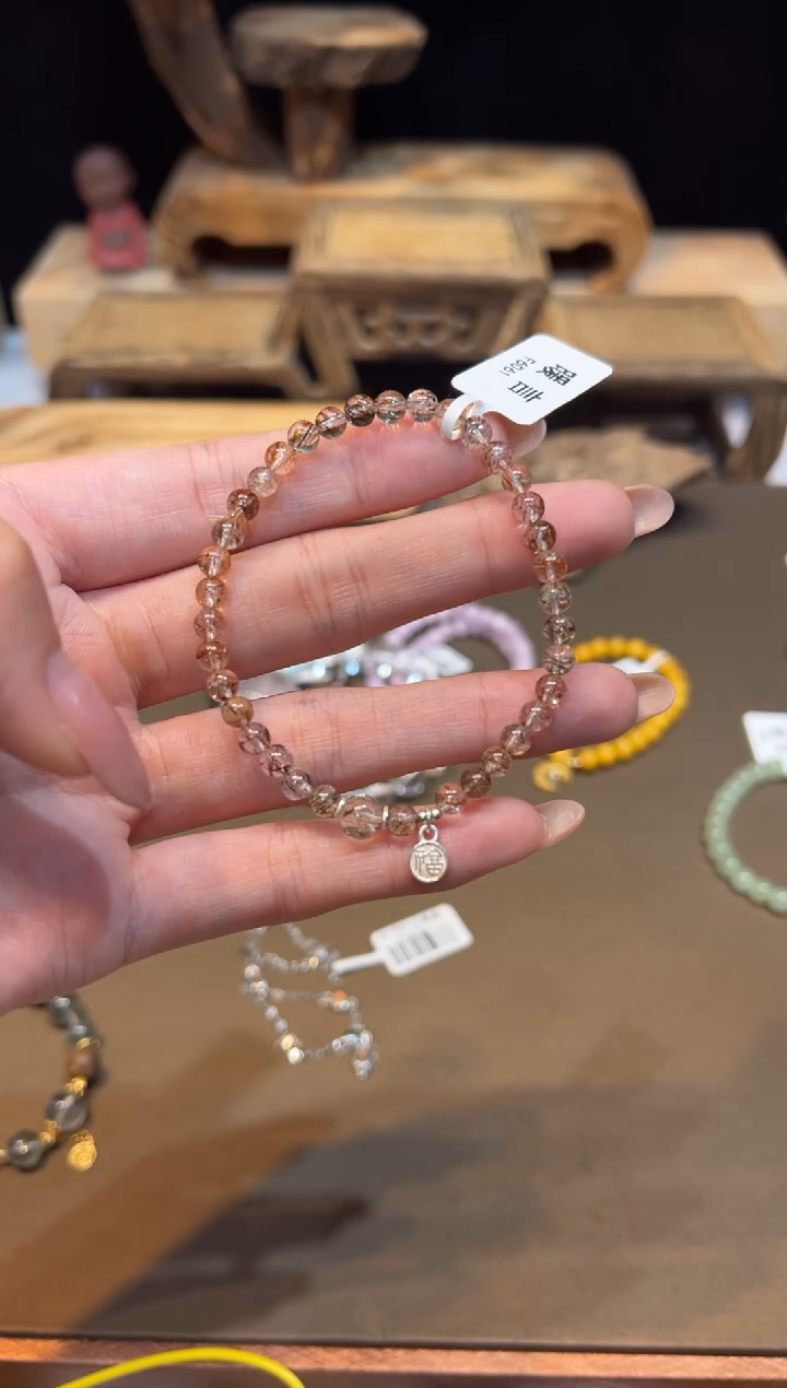 未镶嵌手链水晶手饰@@F6061