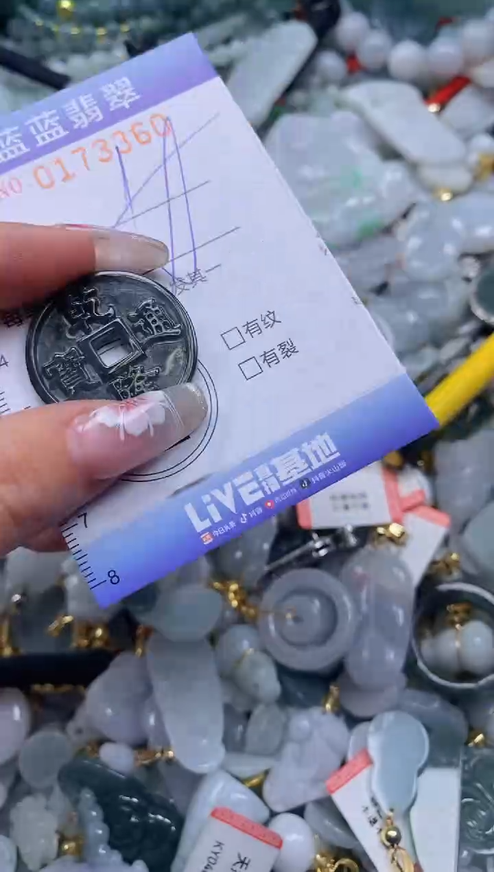 【闪购商品】翡翠颈饰未镶嵌闪购0173360多样性发其一
